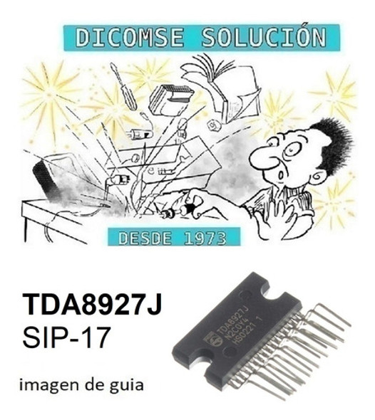 Circuito Integrado Tda8927j Tda8927 Sip27 Audio Amplifier 1