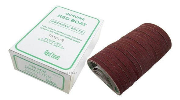 Facas + Lixa De Cortar Tecido C/ 100 Lixas 8 Polegadas 1