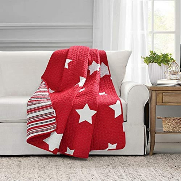 Lush Decor, Manta Con Forma De Estrella Roja, 50  X 60 0