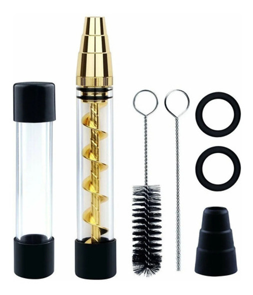 Twisty Glass Blunt 7 Pipe Pipa Turbina Vidrio El Mejor Preci 1