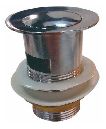 Sopapa Desagüe Click Clack 1-1/4 Con Desborde Boton 0