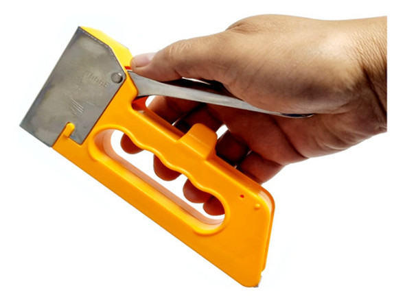 Grampeador Profissional Para Madeira Tapeceiro Alta Pressão 0