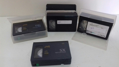 4 Fitas Vhsc 1