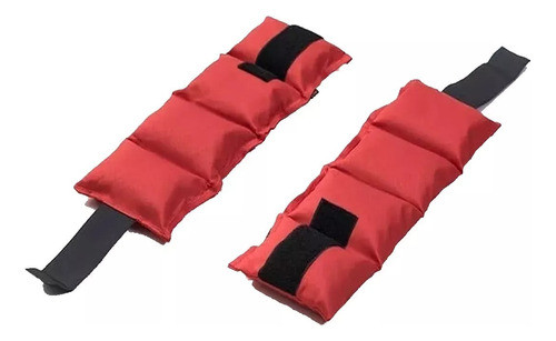 Par Tobilleras 2 Kg C/u Arena Con Abrojo Pesas Gym Premium 0