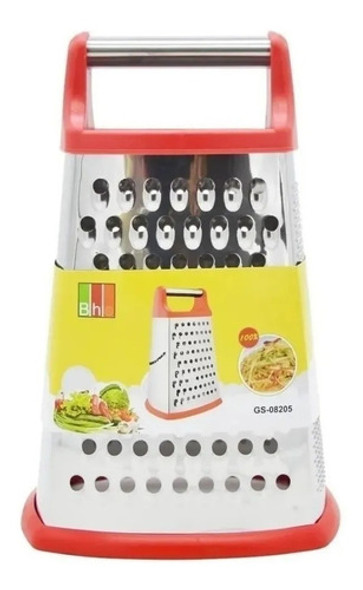 Rallador Cuatro Caras Mango Acero Inox Bh 0