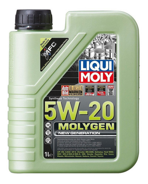 Liqui Moly Molygen 5w20 Aceite Lubricante Sintetico 1lt 0