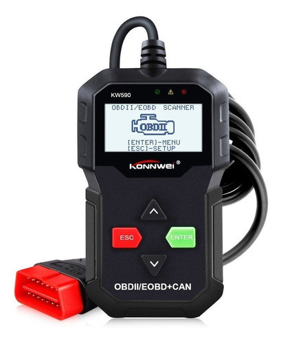Maxiscan Ms509 Kw808 Obd2 Obdii Eobd Escáner Coche Código Le 0