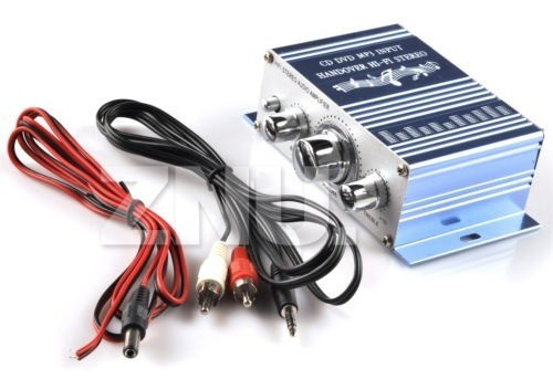 Menor Potencia Amplificador Estéreo Amplificador Mp3 Música 1