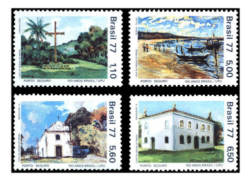 U. P. U. - Pinturas - Brasil 1977 - Serie Mint - Yv 1257-60 0