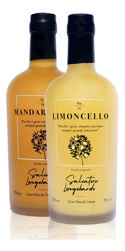 Kit Limoncello + Mandarinello Salvatore Longobardo - 700ml 0