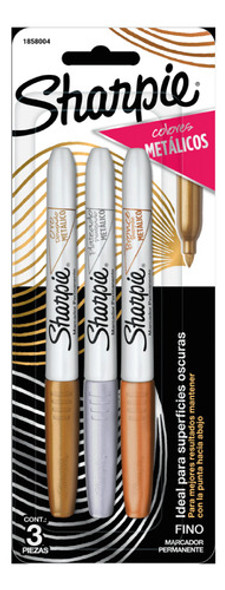 Marcadores Sharpie Fino Metallic 0 Marcadores Sharpie Fino Metallic 0