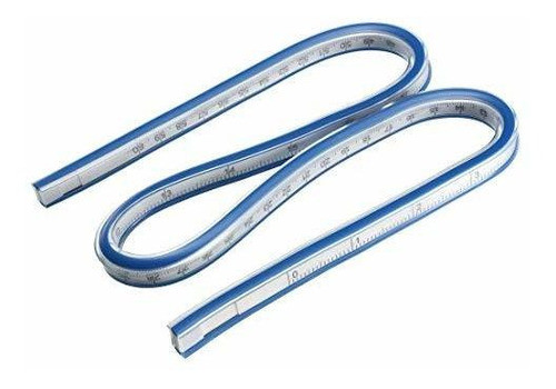 Regla Flexible Uxcell Regla Curva De 24 Pulgadas 60 Cm Para 0