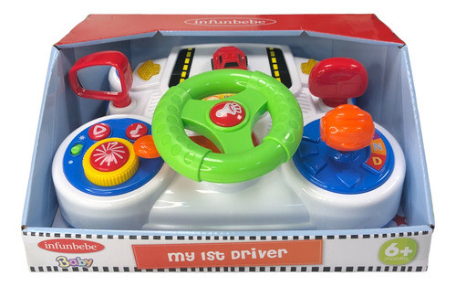 Volante Infantil Infunbebe Ls6233 Didactico C/sonido 1