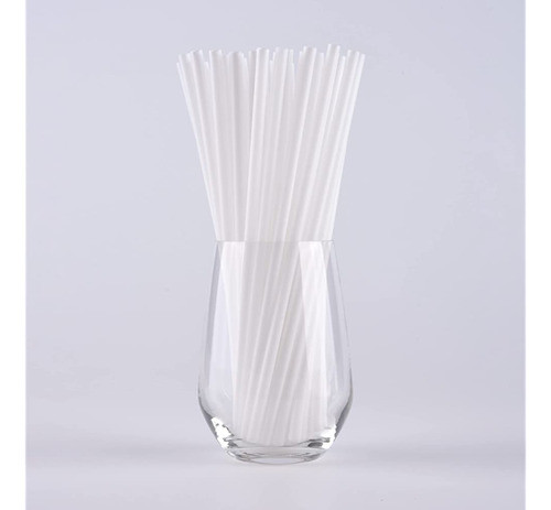 Pajitas Desechables Sin Envolver Perfect Stix Clear Jumbo De 1