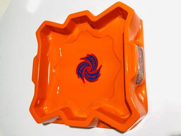 Arena De Batalha Beystadium 38cm - Laranja - Qd 1