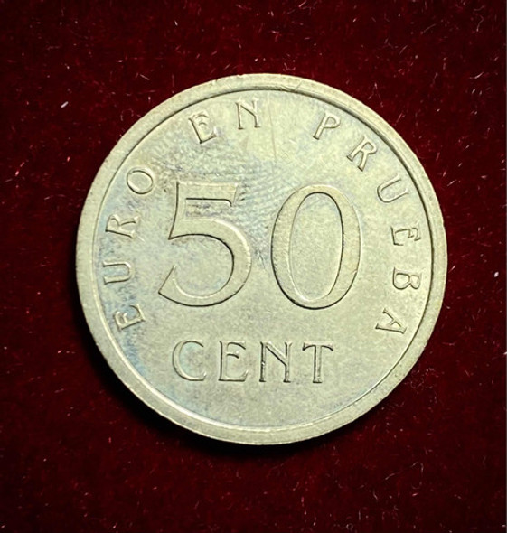Moneda España 50 Centavos De Euro Prueba 1998 Uc 305 1
