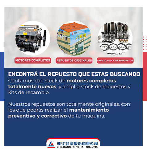 Manguera Inyector Motor Xinchai A495bt Original De Fábrica 1