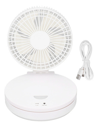 Ventilador De Mesa Ajustável Com Carregamento Usb, Mini Vent 1