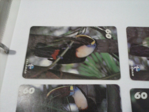 Cartão Telefônico - Série Tucano - Completo - Amazonas 1