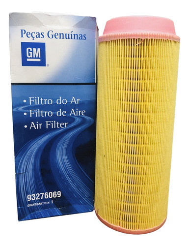 Kit 2 Filtros Aceite Aire Chevrolet S10 2.8 Mwm 2008 2009 1