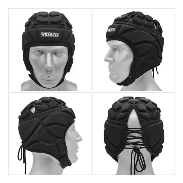 Boné De Goleiro Goalie Head Soccer Rugby Football Helmet Gua 1