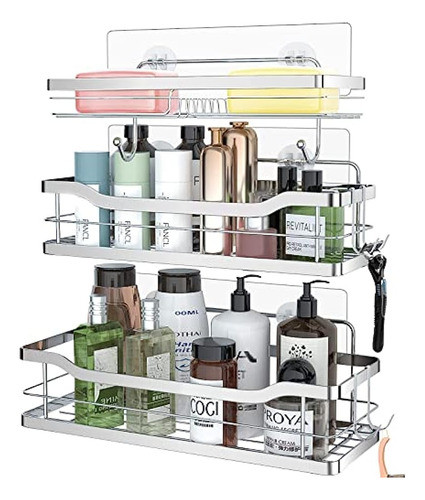 ~? Stusgo Estante De Ducha Para Ducha Interior, Carrito De D 0