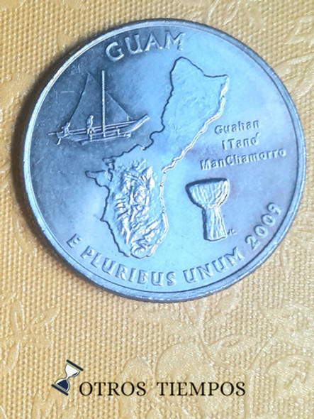 Moneda Cuarto De Dolar 1/4 (quarter)  Estado: Guam 0