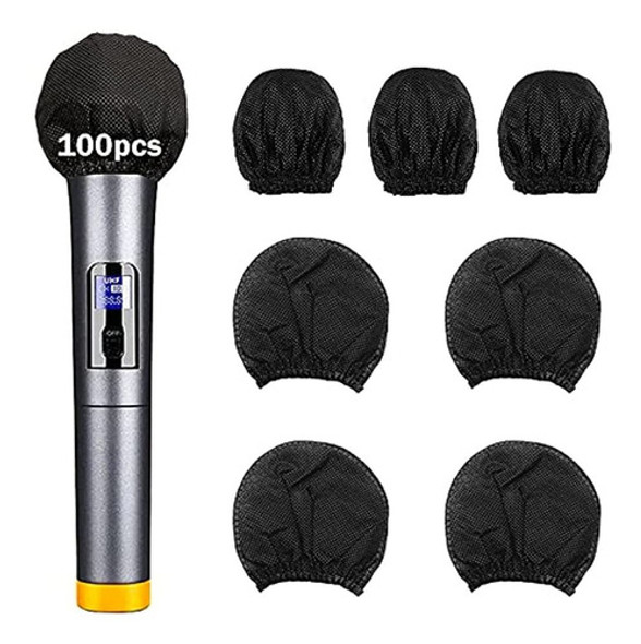 Fundas De Micrófono Fundas De Micrófono Desechables 100 Piez 0