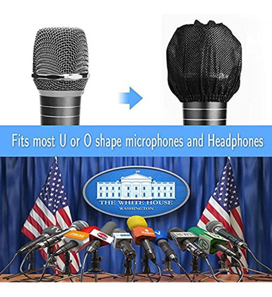 Fundas De Micrófono Fundas De Micrófono Desechables 100 Piez 1