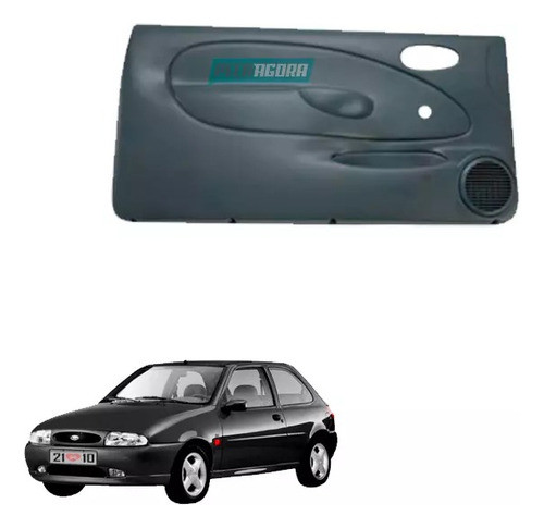 Forro Porta Dianteira Lado Esquerdo Fiesta Courier Manual 2 0