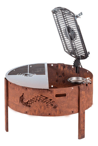 Cuarto Parrilla Y Cuarto Plancha Para Asador Fogonero Rollo 1