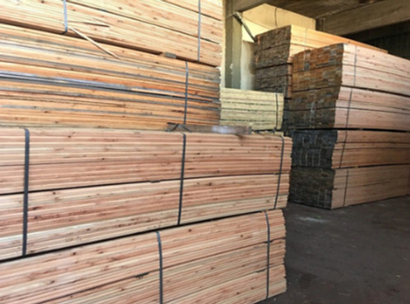 Tabla De Saligna Seca Y Cepillada 2x5x3.66 Mts. 1