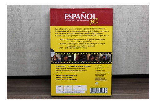 Dvd Español O Curso De Espanhol Da Abril Vol. 23 1