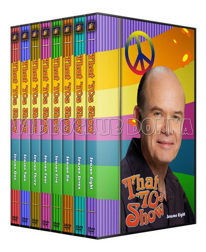 That 70s Show 8 Temporadas 1/2/3/4/5/6/7/8 Dvd Serie Complet 0
