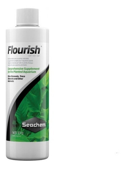 Seachem Flourish 250 Ml Fertilizante Plantas Plantado Pecera 0