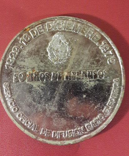 Medalla Sodre 50 Años De Aplausos 1979, 68 Mm, Ne130 0