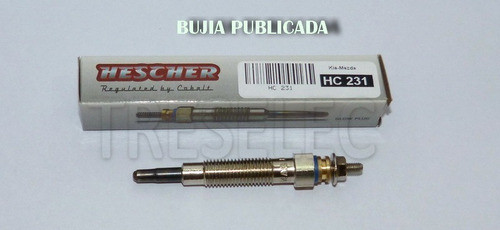 Bujia Precalentamiento Para Kia 2.5 Tdci Mitsubishi L200 1