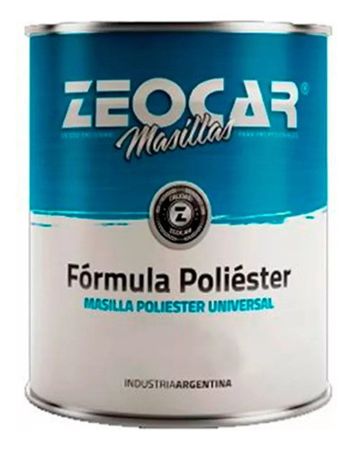 Masilla Poliester Zeocar X 1 Kg 0