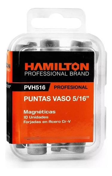 Adaptador Magnetico Punta Vaso 10p Atornillar Hamilton 7/16 1