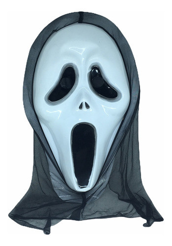 Máscara Enfeite De Parede Decoração De Halloween Morte 60 Cm 0