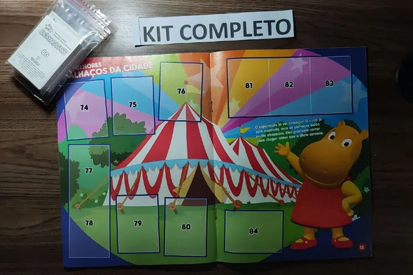 Backyardigans 2007 Sticker Album by Emporium de Ideias – Complete with 162 Loose Stickers (Used, Softcover) Backyardigans 2007 Sticker Album by Emporium de Ideias – Complete with 162 Loose Stickers (Used, Softcover)