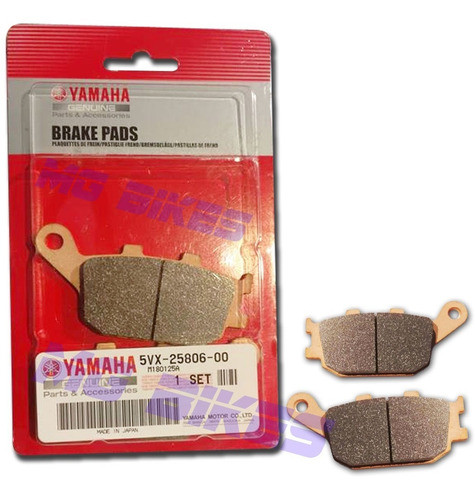 Pastillas Freno Traseras Yamaha Fazer 600 Fz6 Orig Mg Bikes 1