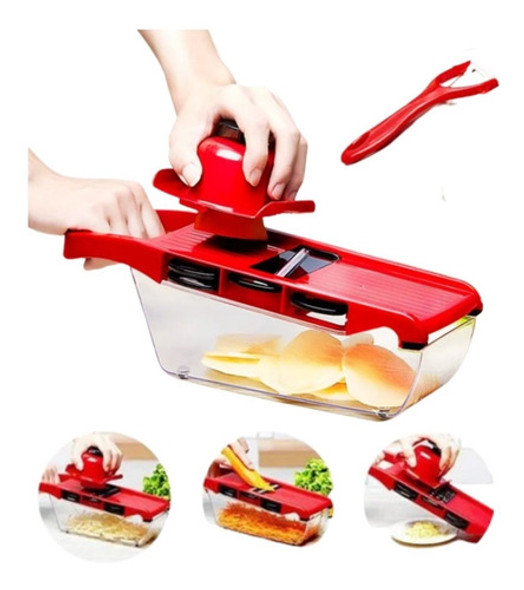 Fatiador 6 Em 1 Mandoline Slicer Nicer Cortador De Legumes 0