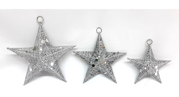Estrella 30 Cm Plata #31121/ Arbol De - Navidad  Sheshu 1 Estrella 30 Cm Plata #31121/ Arbol De - Navidad  Sheshu 1