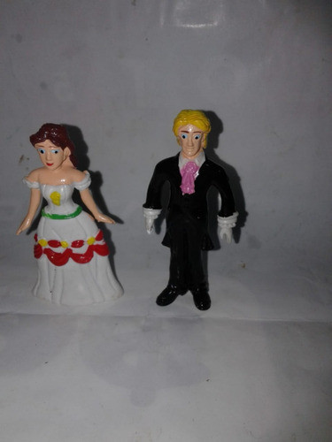 Muñeco Novios Casamiento Walt Disney Princesa Principe 0