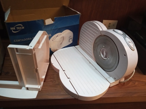 Cortadora De Alimentos Fiambrera Fiambres Mk Tech 150w 1