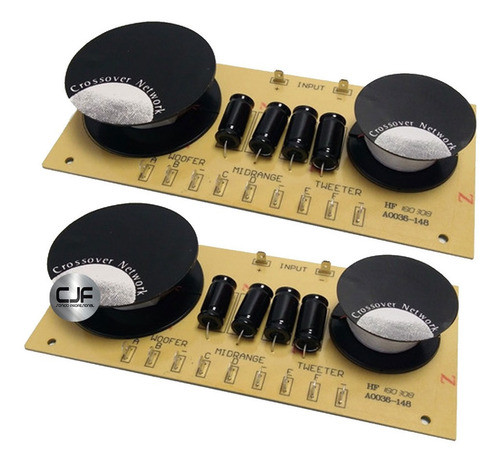 2 Divisor Frecuencia Crossover 3 Vias Audiosonic Cr81 A Cjf 0