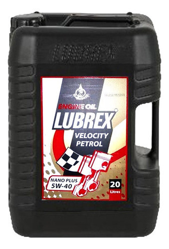 Aceite Lubrex  5w40 20l. Sintetico Nano Plus 0