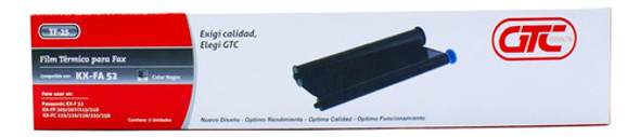 Pack X2 Film Alternativo Tf25a Para Fax Panasonic Kx-fa 52 1
