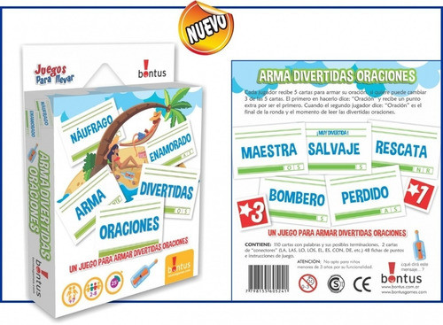Arma Oraciones Juego De Mesa Original Bontus 1